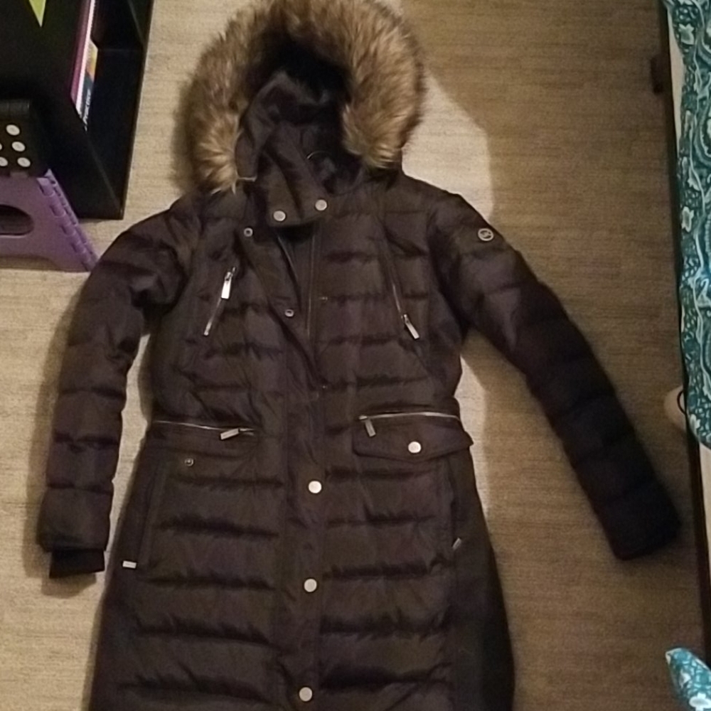 Michael Kors Long Winter Down Coat